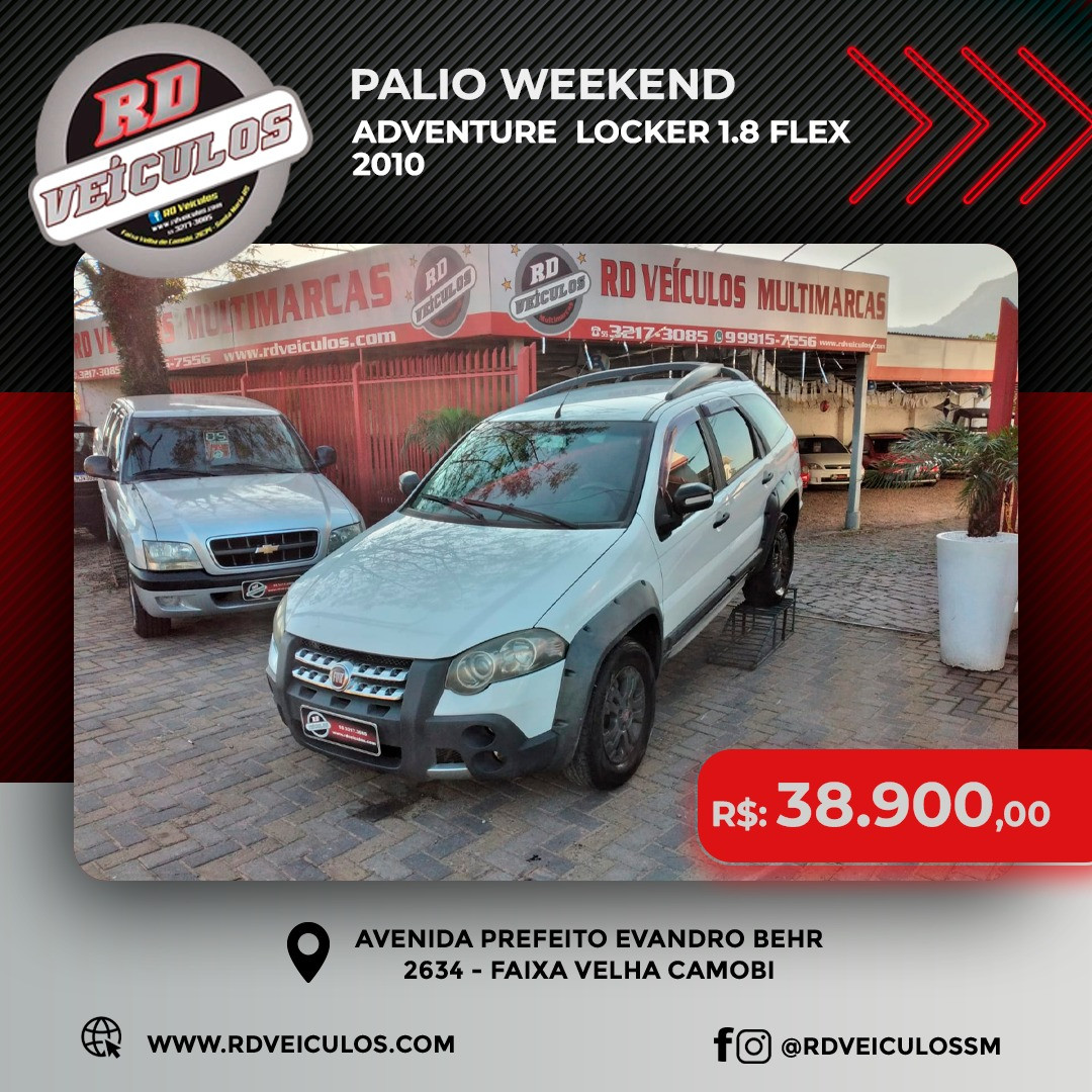Fiat - Palio Weekend Adventure LOCKER 1.8 Flex -  - 2010
